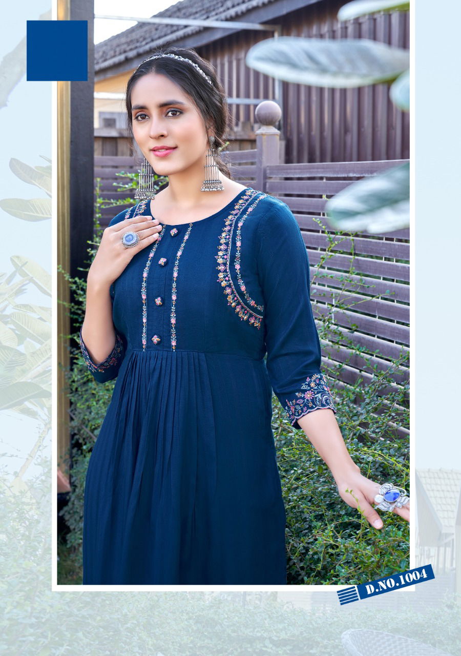  Koodee Morni vol 1 Heavy Work Festive Wear Wholesale Designer Kurtis Catalog